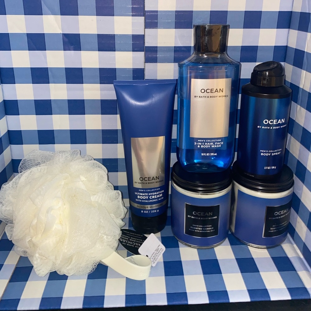 BATH & BODY WORKS “OCEAN” 6 piece gift set